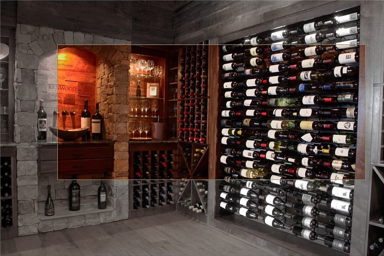 residential-wine-cellar-designs-using-metal-racking-from-vintage-view-florida